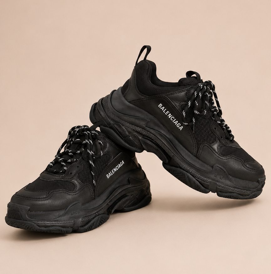 Balenciaga Triple S Black Edition