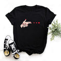 Dragon Print Women T-shirt