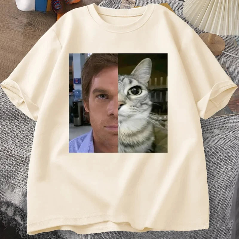 Dexter Morgan Cat T-shirts