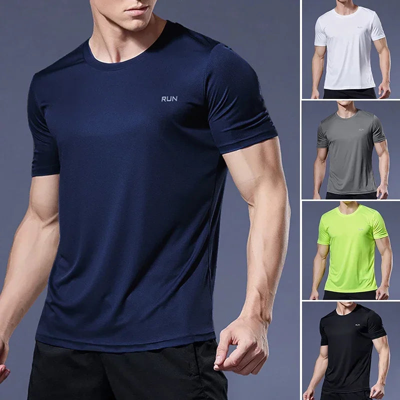 Summer High Elastic t-Shirt Men