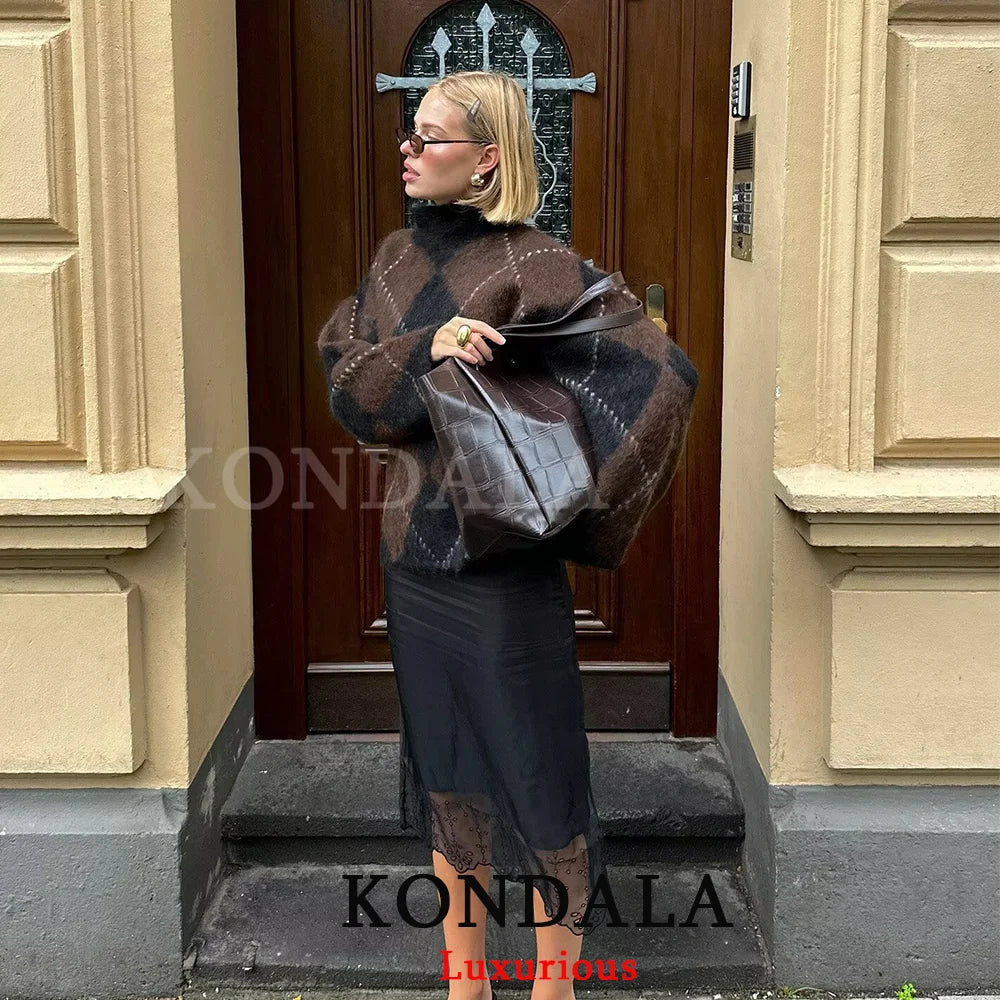 KONDALA Vintage Plaid