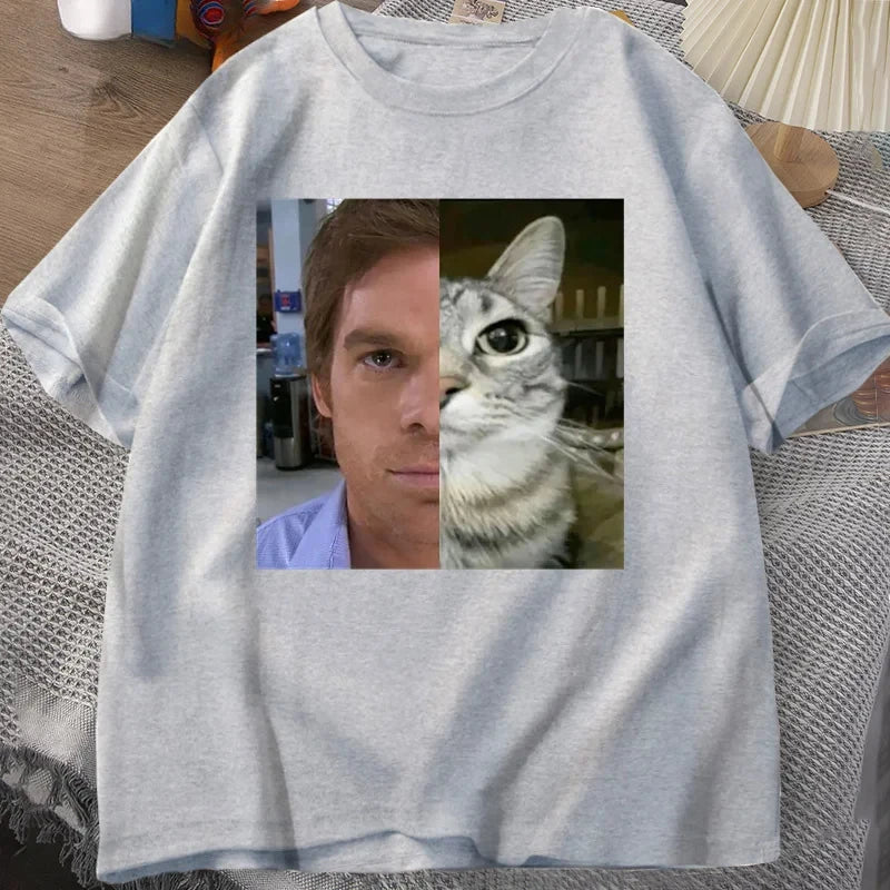 Dexter Morgan Cat T-shirts