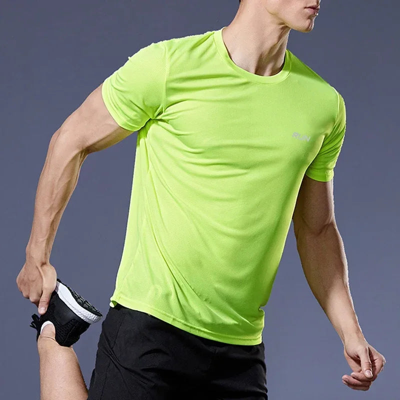 Summer High Elastic t-Shirt Men