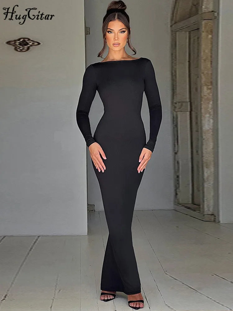 Hugcitar Spring Elegant Long Sleeve