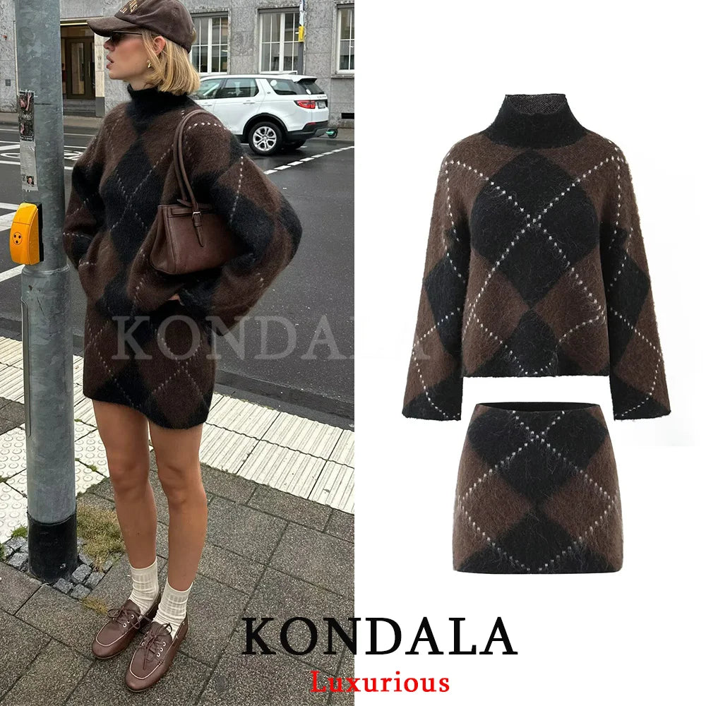 KONDALA Vintage Plaid