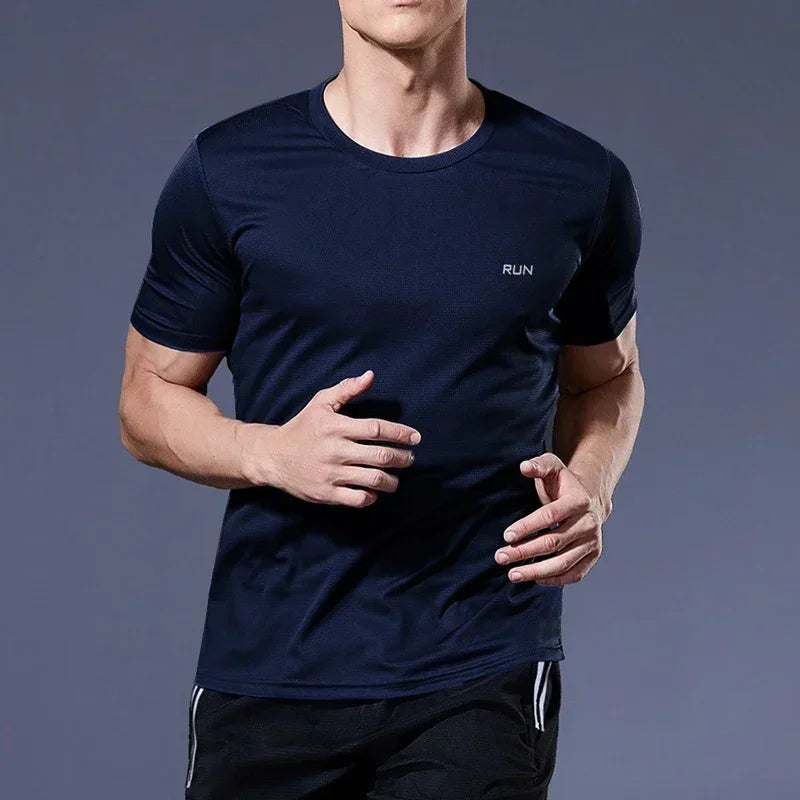 Summer High Elastic t-Shirt Men