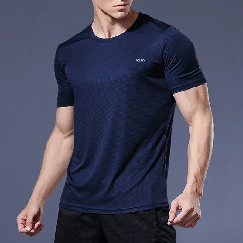 Summer High Elastic t-Shirt Men