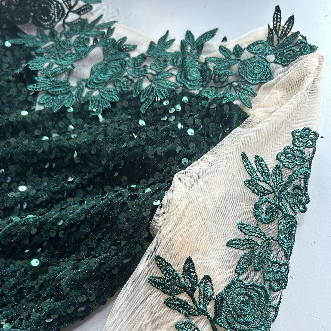Sequin Evening Party Dress Elegant Women