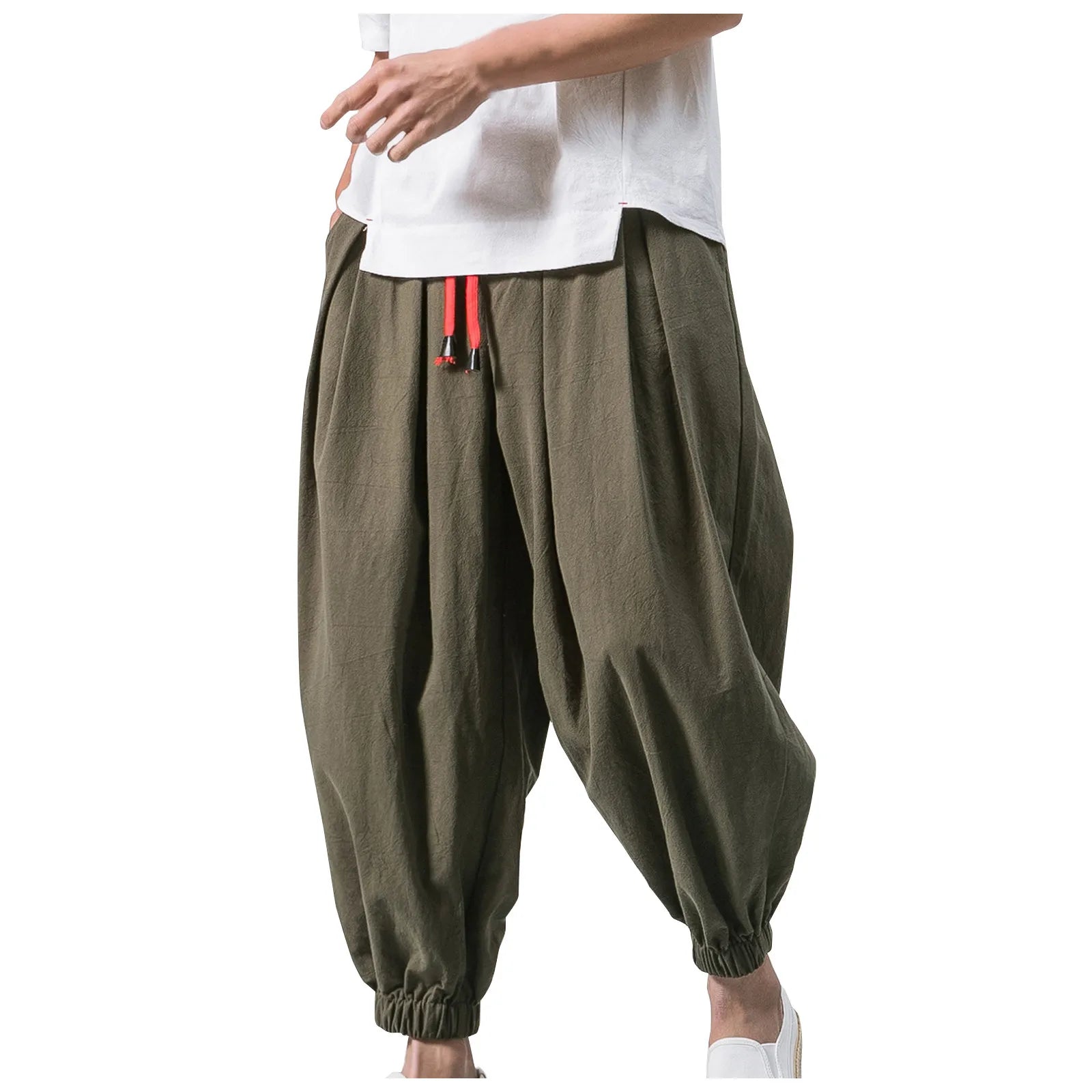 New Oversize Men Loose Harem Pants