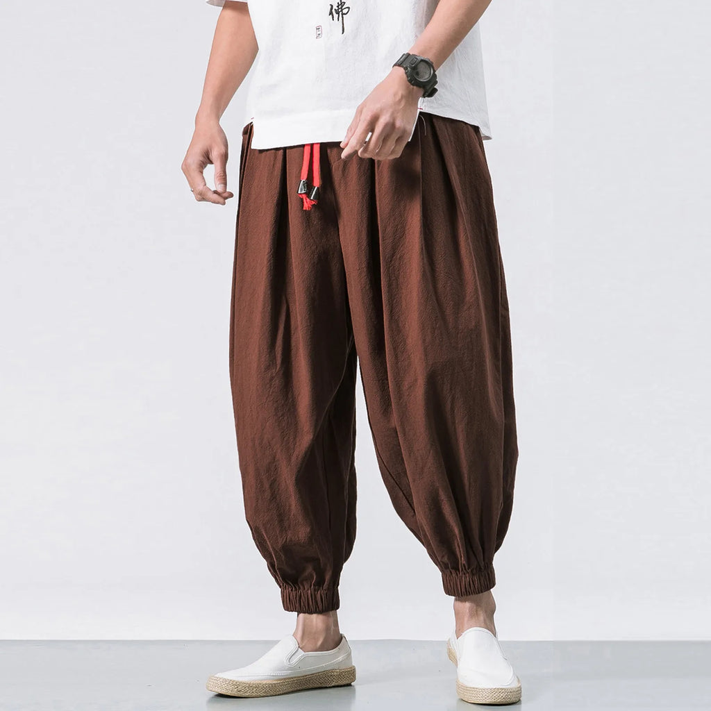 New Oversize Men Loose Harem Pants