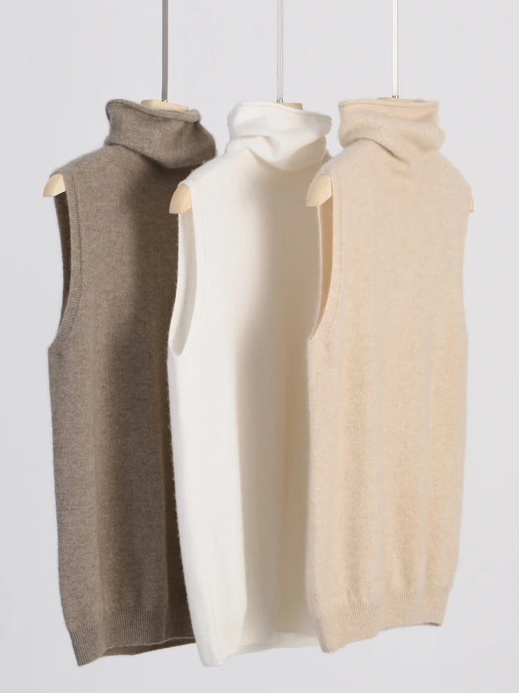 Women Autumn Winter Sleeveless