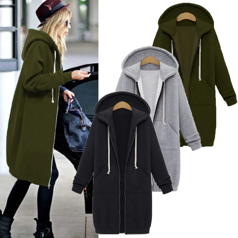 Winter Thicken Hoodies women