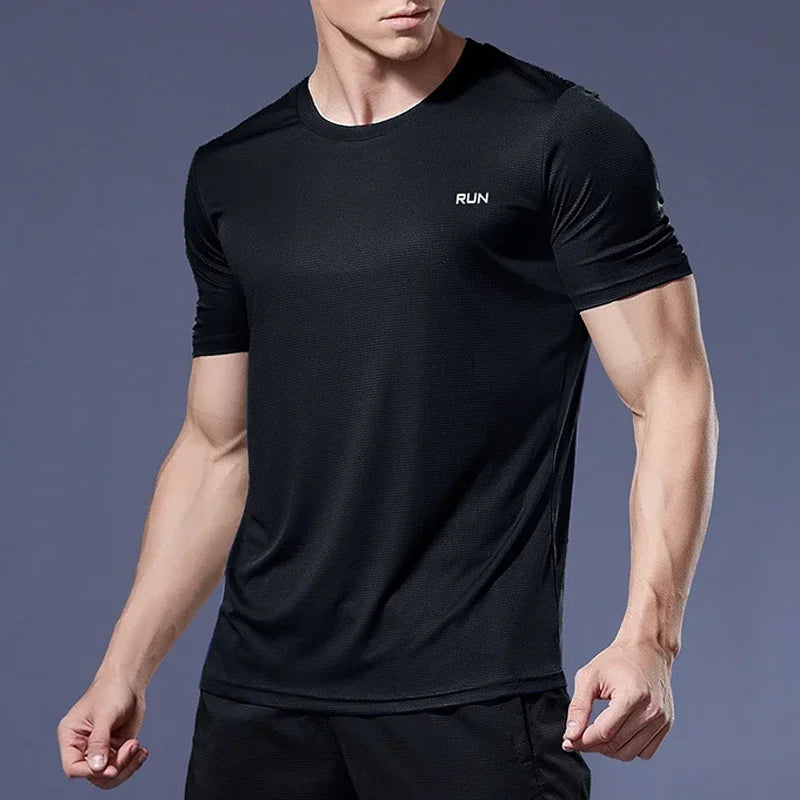Summer High Elastic t-Shirt Men