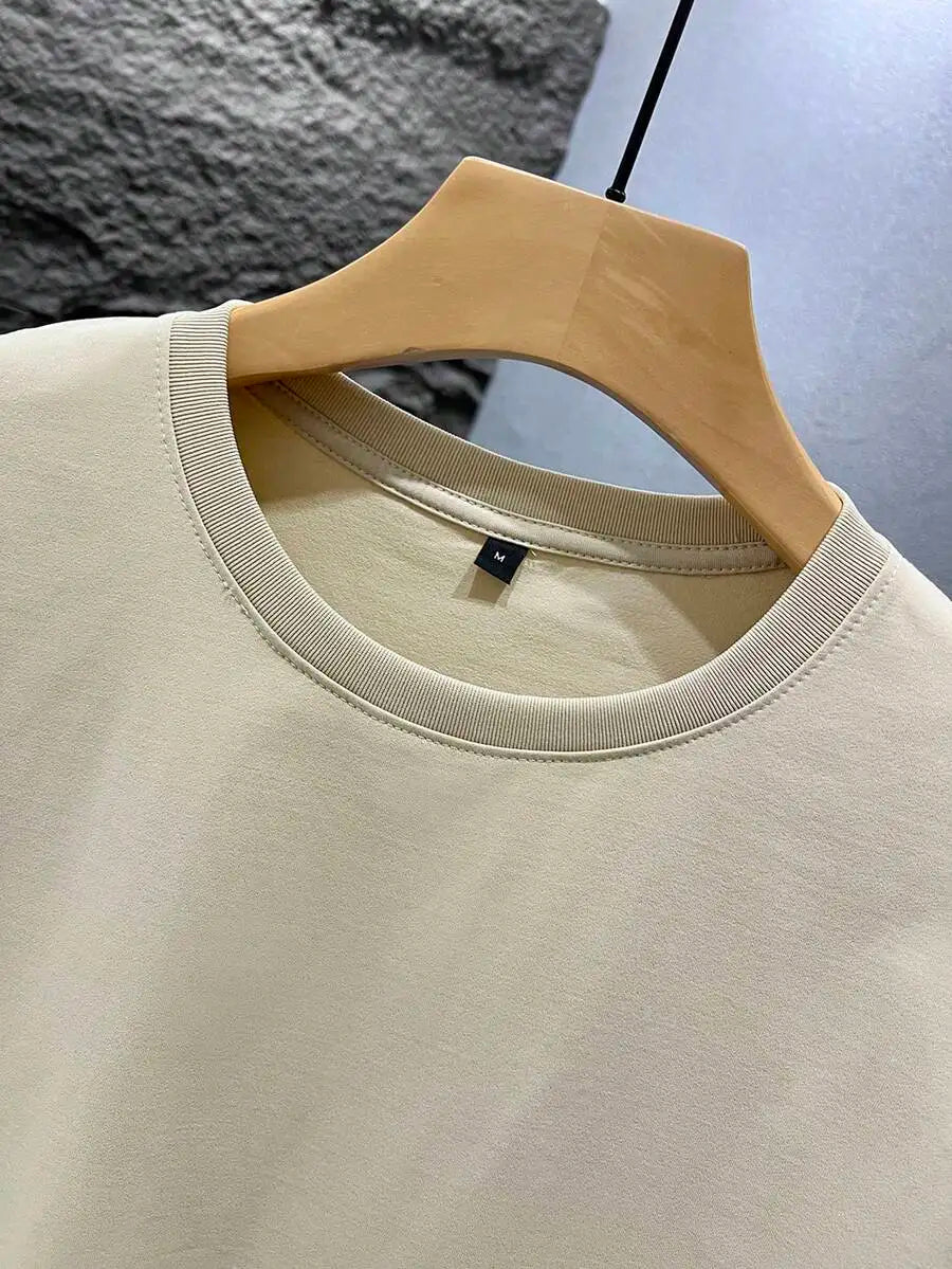 Sleeve T-Shirt with Yin Yang Koi