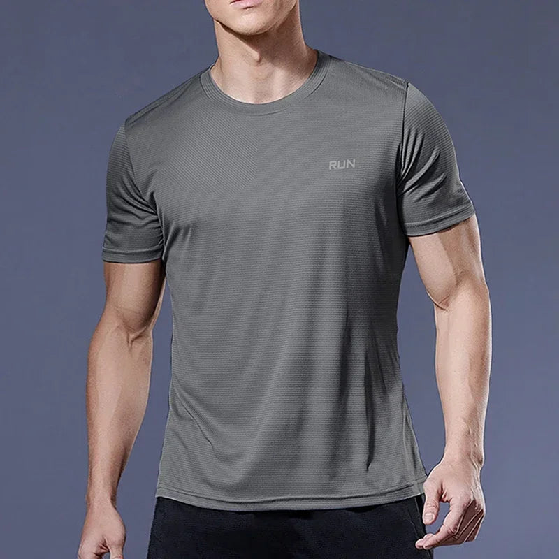 Summer High Elastic t-Shirt Men