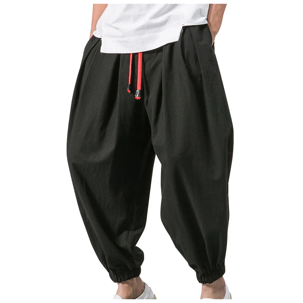 New Oversize Men Loose Harem Pants