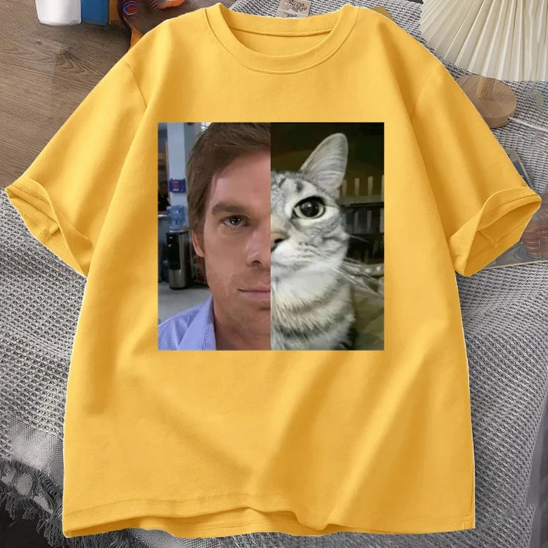 Dexter Morgan Cat T-shirts