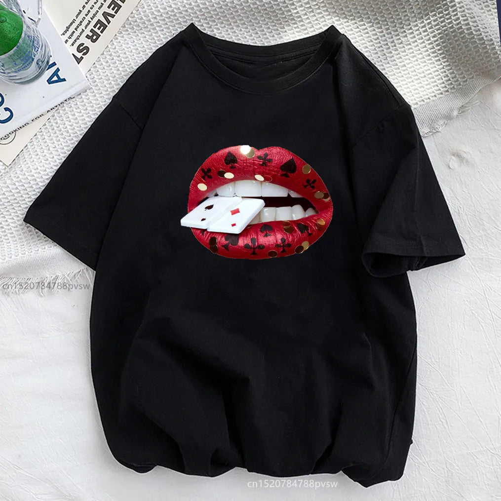 Dragon Print Women T-shirt