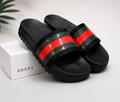 Gucci Men's  Signature Luxe Slides Sandals