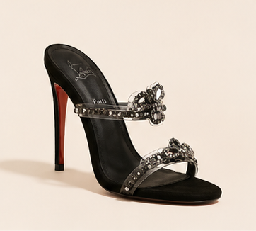 Christian Louboutin Crystal Elegance Heels ✨